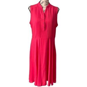 NWT Nanette Lepore Sleeveless Monticello Rose Dress in Size 8